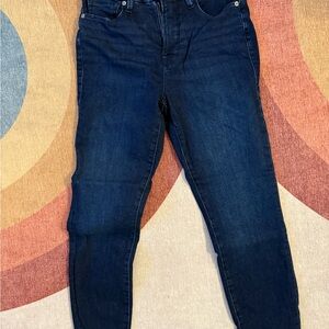 Good American Dark Blue Skinny Jeans
